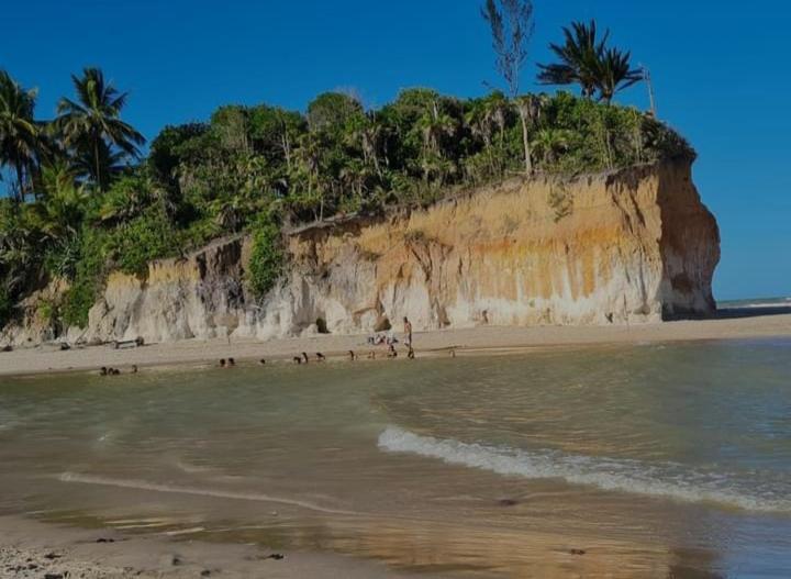 Casa Na Praia Com Piscina Costa Dourada المظهر الخارجي الصورة